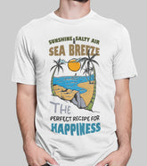 Happiness Unisex Half Sleeve T-Shirt